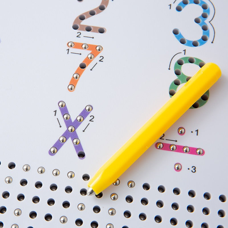 Pizarra Magnética Educativa 2 en 1 | Letras y Números
