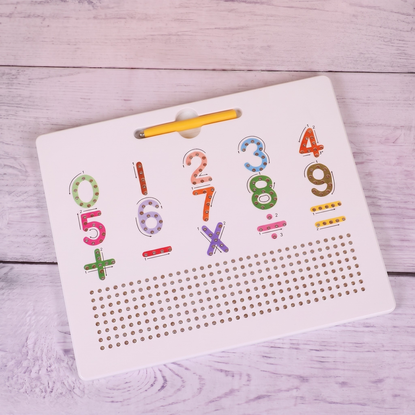 Pizarra Magnética Educativa 2 en 1 | Letras y Números